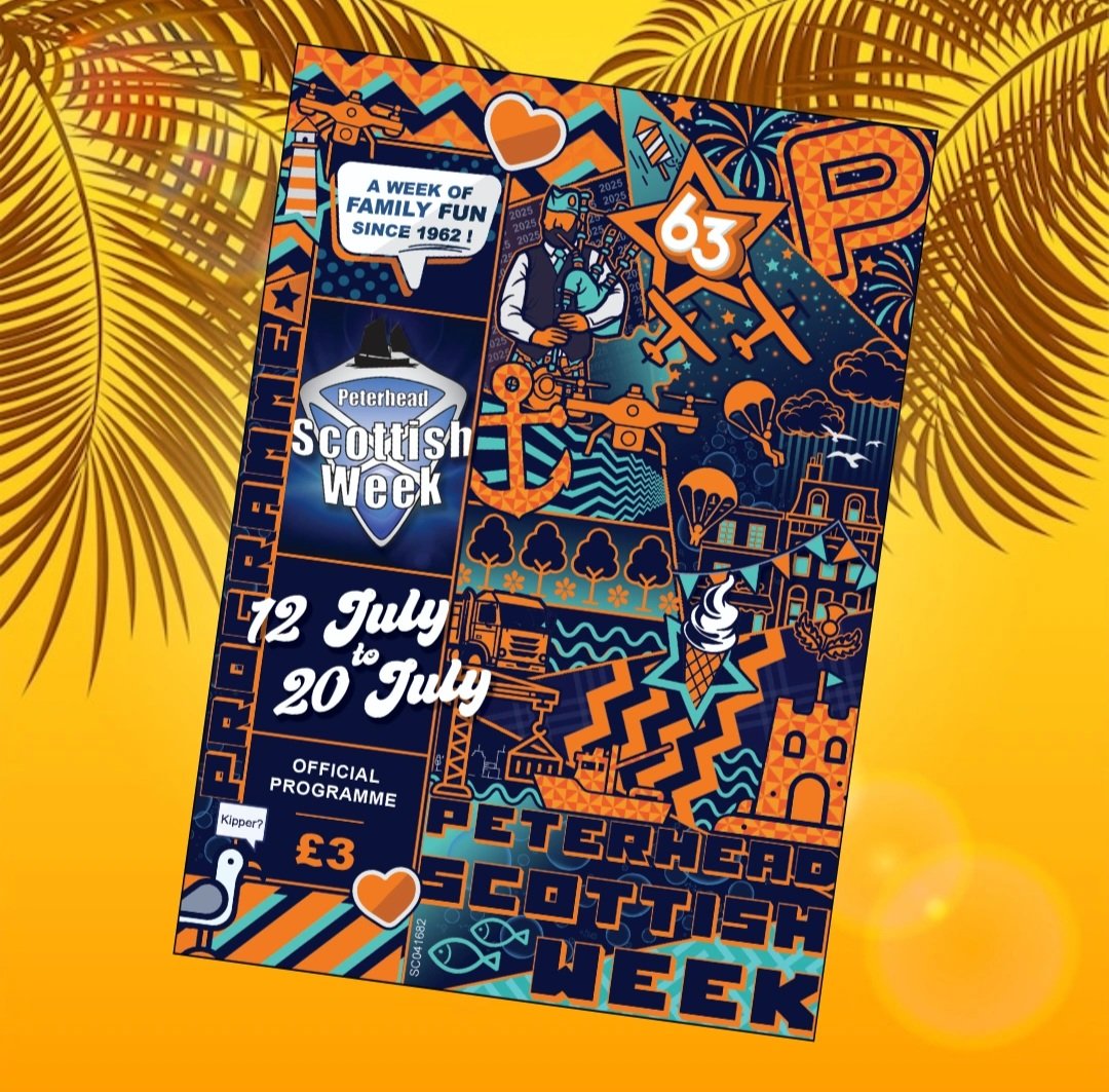 The artwork for the sizzling 63rd 'Peterhead Scottish Week' 🔥

COMING SOON 😎