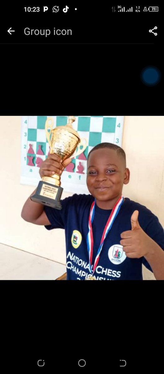 Our young lad, 9 year old Chess Champion from Bayelsa State, Bayefa Oyeinkeperemo will be representing Nigeria at the 2025 World Chess Championship in Batumi, Georgia.