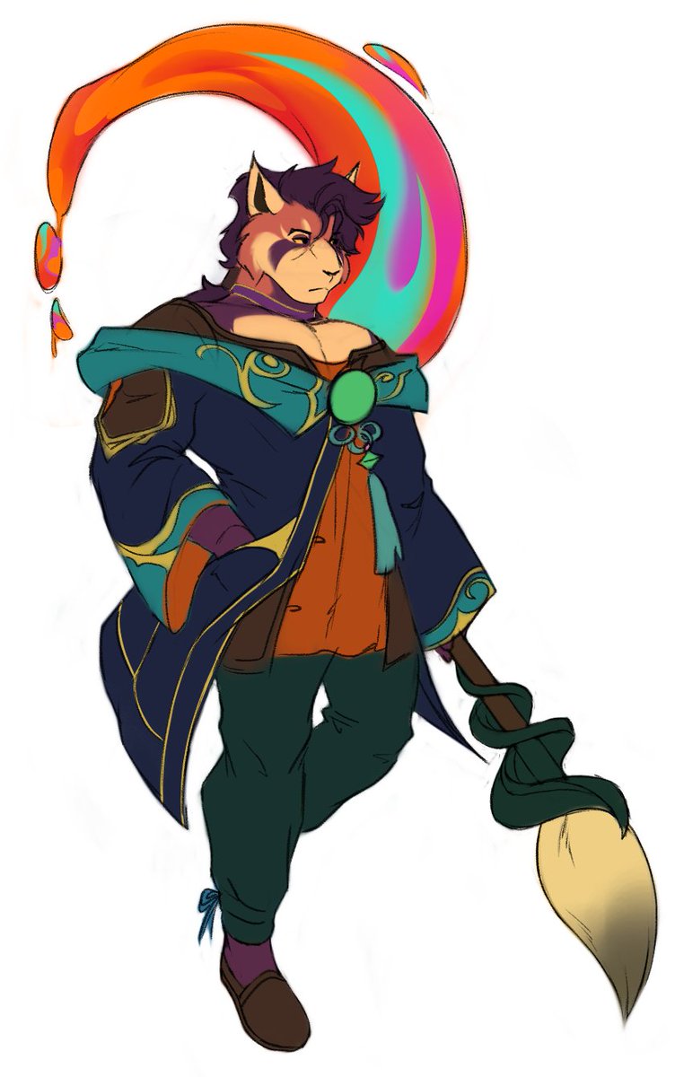 4venn's tweet image. cooldown doodle for today
#furry