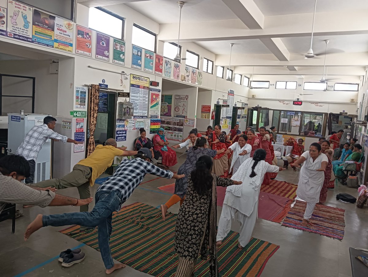 PHC_BAMNA's tweet image. World Yoga DaY
&quot;Yoga for One Earth, One Health&quot;