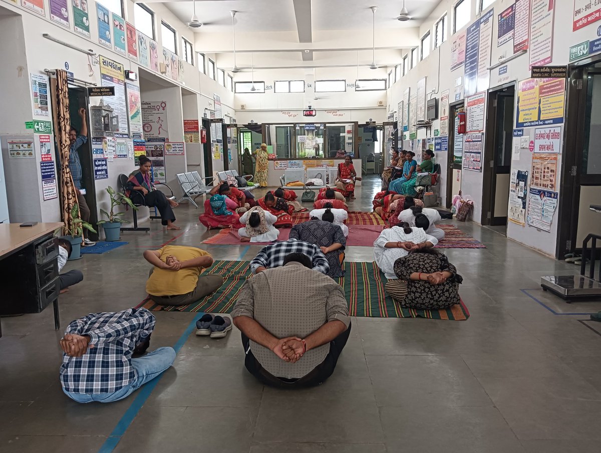 PHC_BAMNA's tweet image. World Yoga DaY
&quot;Yoga for One Earth, One Health&quot;