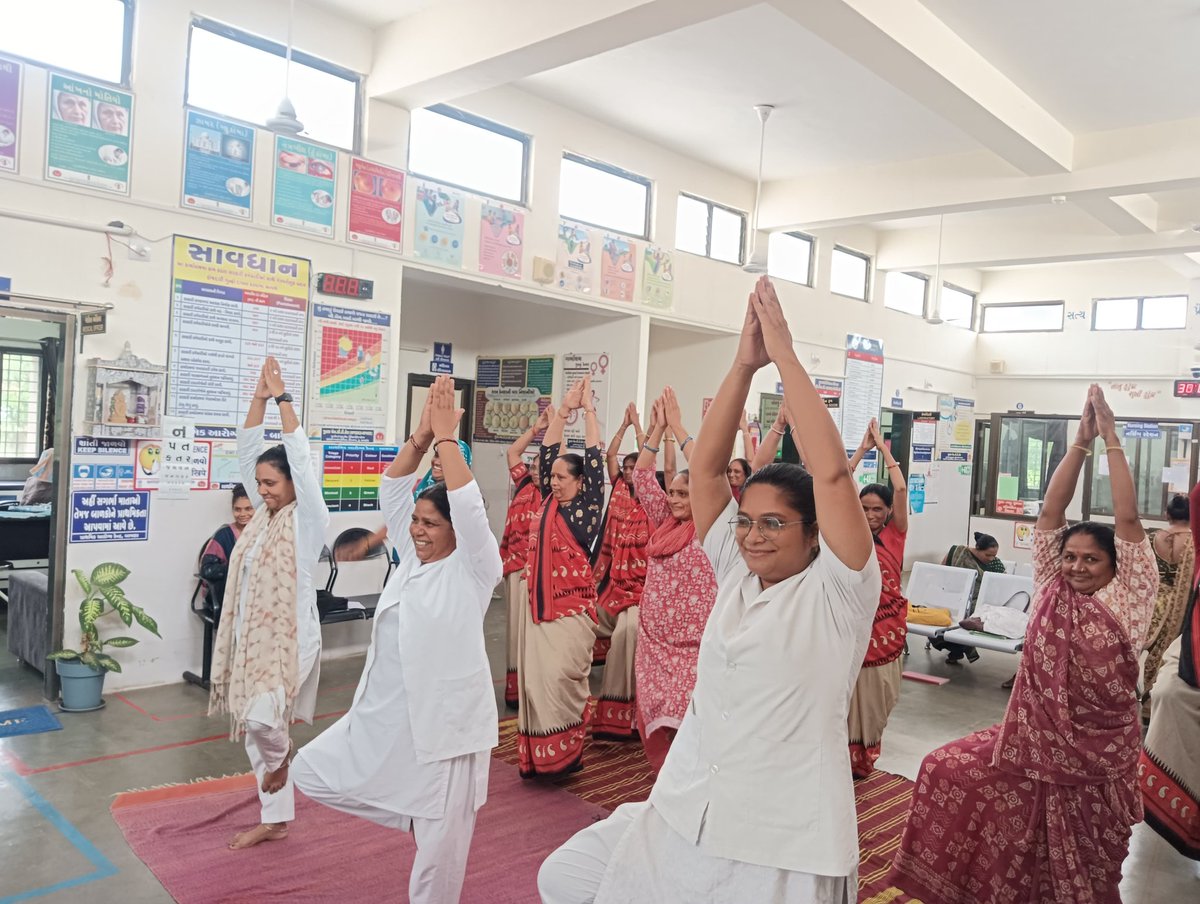 PHC_BAMNA's tweet image. World Yoga DaY
&quot;Yoga for One Earth, One Health&quot;