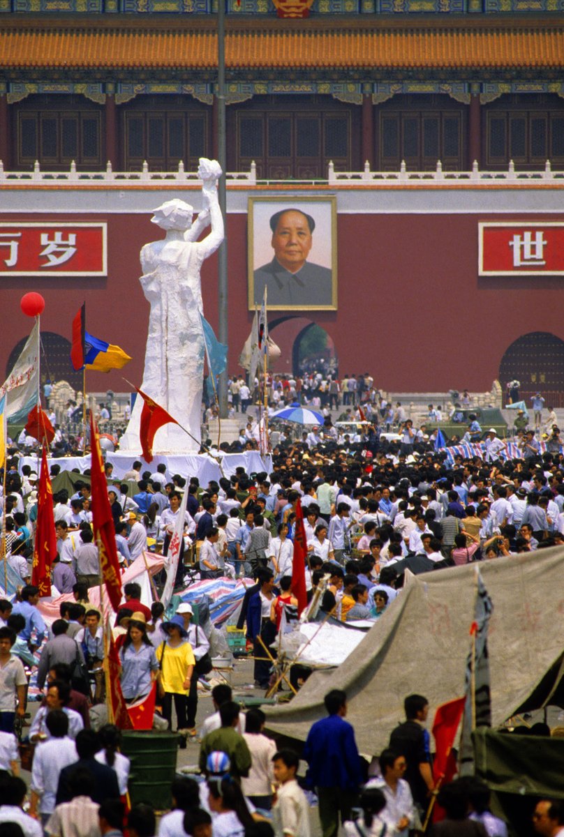 1989年北京八九六四民運的一幕
#八九六四 
#幽燕歷史照片
#燕國獨立唯一出路