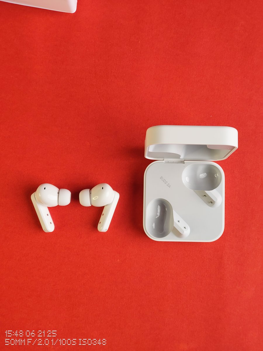 CMF Buds 2a is here! 🔥

- Minimal, clean square case with rounded edges — pocket-friendly!
- Rotating circular dial on the case — can use lanyard
- Matte white finish that looks premium &amp; feels great in-hand
- Compact stem-style earbuds for comfortable fit
- Subtle CMF branding