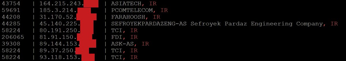 After a few days of silence, infected Iranian IPs are pinging our sinkhole again. The first IP to hit was 45.140.225.* at [21/Jun/2025:09:53:23 +0000]. Looks like the internet is partially back in Iran.