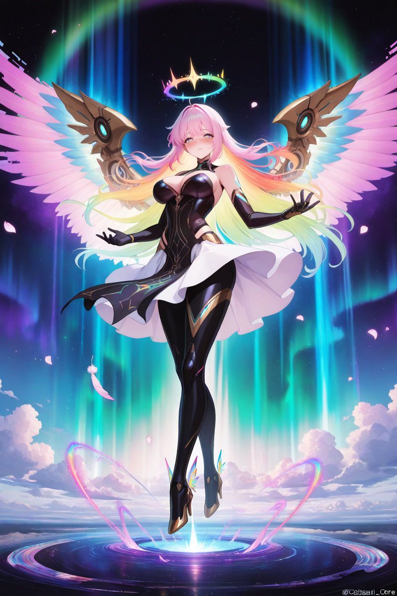 I saw some amazing AI images on Tensor Art, that inspired me to make this colorful and unique Angel Cutie 💛💚💙💜

She looks like a Party in the Sky!

#SaturdayNightParty by
<a href="/Kyato_Ai/">Kyato Ai 🔞</a> &amp; <a href="/theway2377/">The Way</a> 😘👌

Do you guys like her? 💖

#AIart #AIイラスト #AICuties #AI美女 #TensorArt