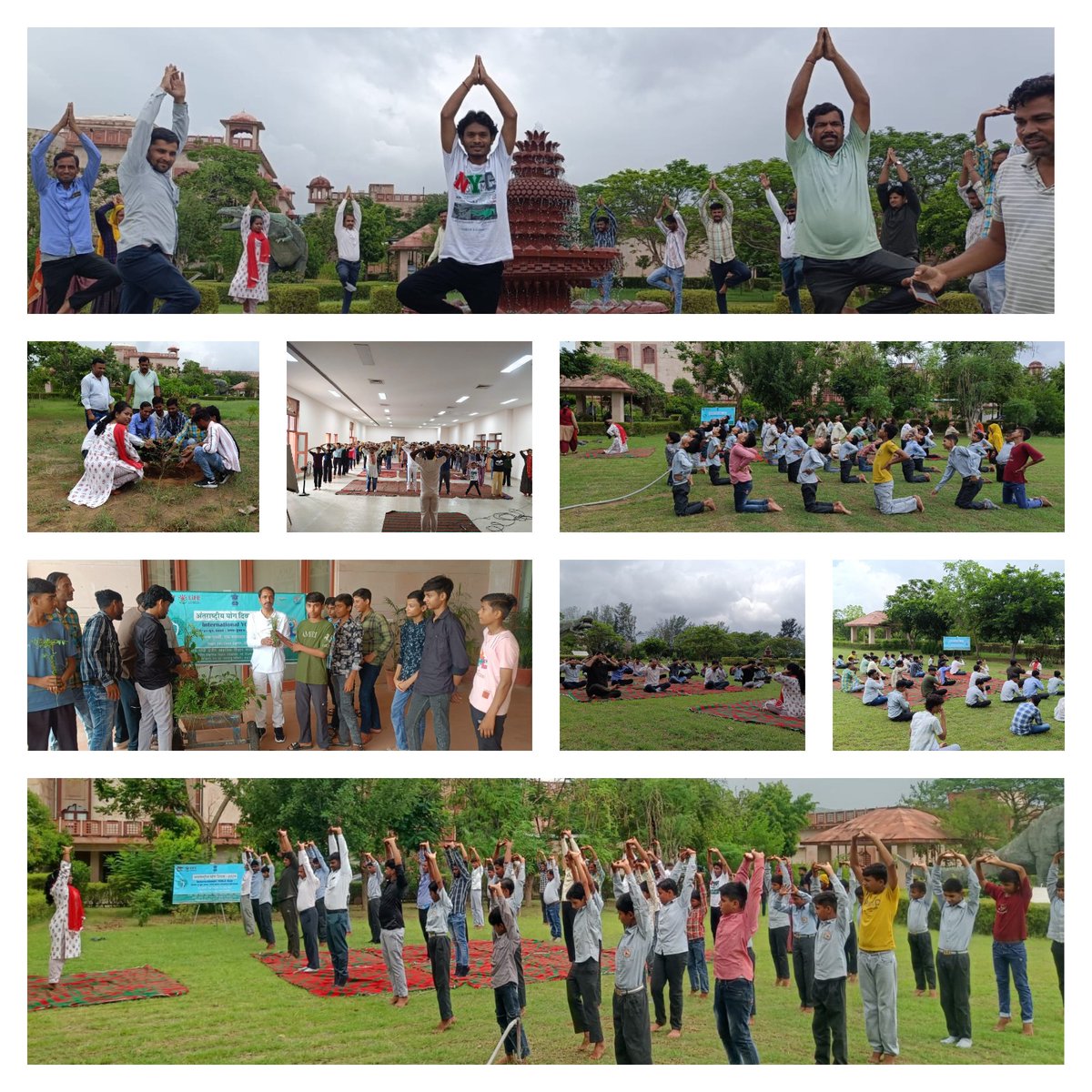 rgrmnh's tweet image. राजीव गांधी क्षेत्रीय प्राकृतिक विज्ञान संग्रहालय, सवाई माधोपुर द्वारा 21 जून 2025 को अंतरराष्ट्रीय योग दिवस के उपलक्ष्य में &apos;हरित योग&apos;, समूह योगाभ्यास, स्वच्छता अभियान, वृक्षारोपण, पौध वितरण, एवं &apos;हरित संकल्प&apos; जैसी विविध गतिविधियाँ आयोजित की गईं।
@NMNHIndia @moefcc