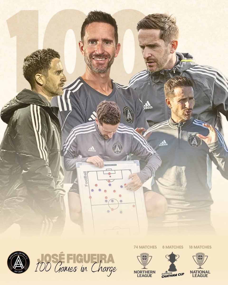 JosΓ© Manuel Figueira (@josecoaching) on Twitter photo Celebrating a significant milestone of overseeing 100 games at <a href="/Auckland_United/">Auckland United F.C.</a> π€π€
Time truly flies when you're immersed in what you love and have fantastic people around you sharing the same vision π§ β½οΈβ‘οΈ
Thank you to my family - my biggest supporters β€οΈ
<a href="/nzleagues/">NZ National League ππ³πΏ</a> π³πΏ Celebrating a significant milestone of overseeing 100 games at <a href="/Auckland_United/">Auckland United F.C.</a> π€π€
Time truly flies when you're immersed in what you love and have fantastic people around you sharing the same vision π§ β½οΈβ‘οΈ
Thank you to my family - my biggest supporters β€οΈ
<a href="/nzleagues/">NZ National League ππ³πΏ</a> π³πΏ