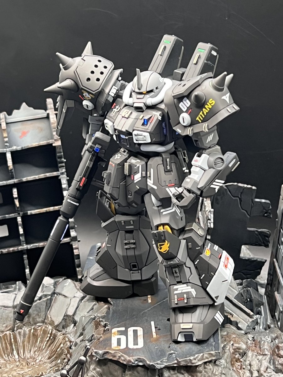 F123_SSCU's tweet image. 森川ジョージ先生のガンプラを参考にするのがマイブーム(ㅅ´꒳` )
ハイザックカスタム完成ദ്ദി˶ー̀֊ー́ )✧
#ガンプラ好きと繋がりたい #ハイザックカスタム #ガンダム #チキン屋楼 #再生工場 #クレイドホビーワークス