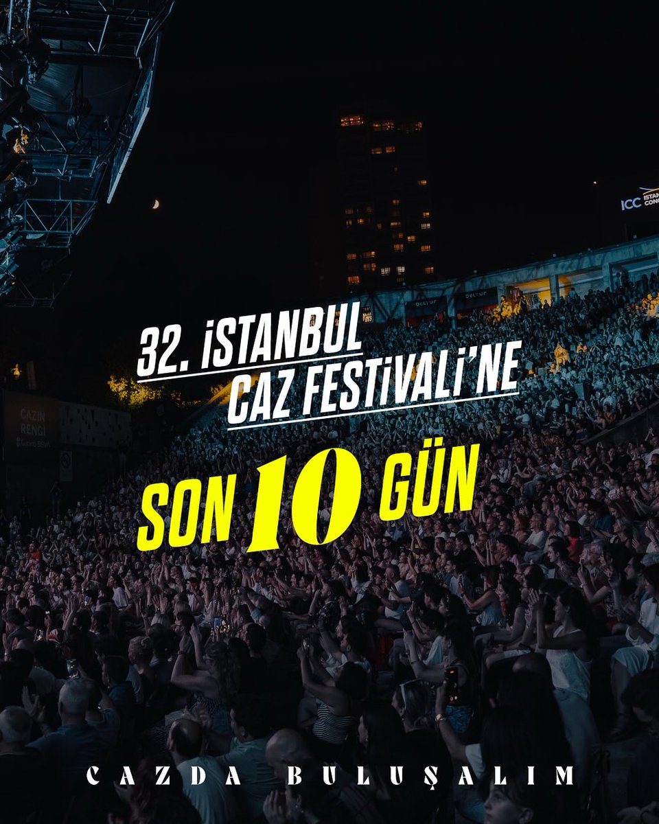 SON 10 GÜN 🔥

Klasikler ve yeni seslerle, ustalar ve genç yeteneklerle, 32. İstanbul Caz Festivali’nde buluşmaya son 10 gün.

📌 Biletler <a href="/passo/">passo</a>‘da.

#istanbulcazfestivali #istanbuljazzfestival #garantibbva @garantibbva