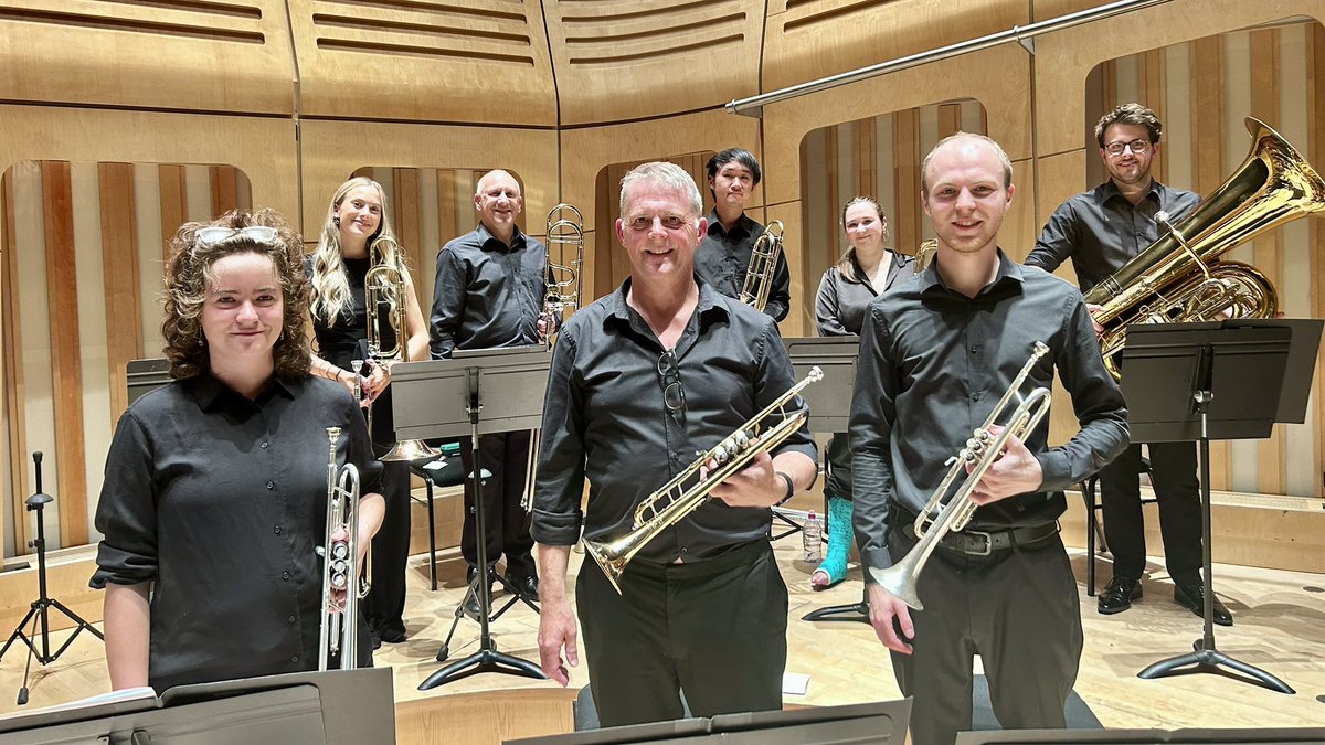 Dean Wright 🎺 (@practisepals) on Twitter photo The trumpet section from last nights <a href="/RWCMD/">Royal Welsh College of Music & Drama</a> and Orchestra of <a href="/WelshNatOpera/">Welsh National Opera</a> side by side concert. A brilliant performance of the Dvorak Cello Concerto by our own <a href="/RosieBiss/">Rosie Biss</a> and a suitably epic Tchaikovsky 5. I joined Tom and Daisy for a great night. Da iawn chi 🎺🎺🎺🎺 The trumpet section from last nights <a href="/RWCMD/">Royal Welsh College of Music & Drama</a> and Orchestra of <a href="/WelshNatOpera/">Welsh National Opera</a> side by side concert. A brilliant performance of the Dvorak Cello Concerto by our own <a href="/RosieBiss/">Rosie Biss</a> and a suitably epic Tchaikovsky 5. I joined Tom and Daisy for a great night. Da iawn chi 🎺🎺🎺🎺