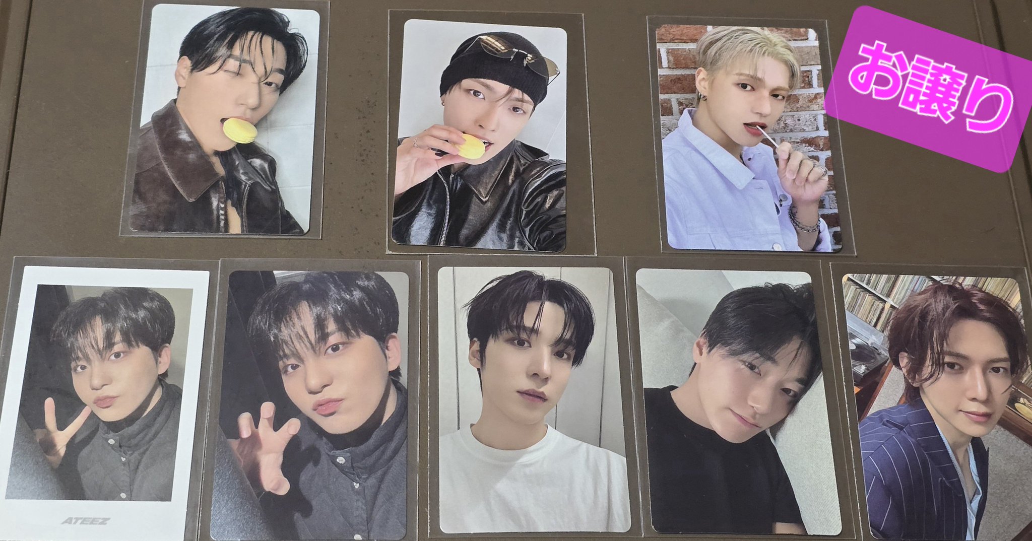 ATEEZ - ATEEZ will JAPAN 会場 限定 ラキドロ トレカ コンプの