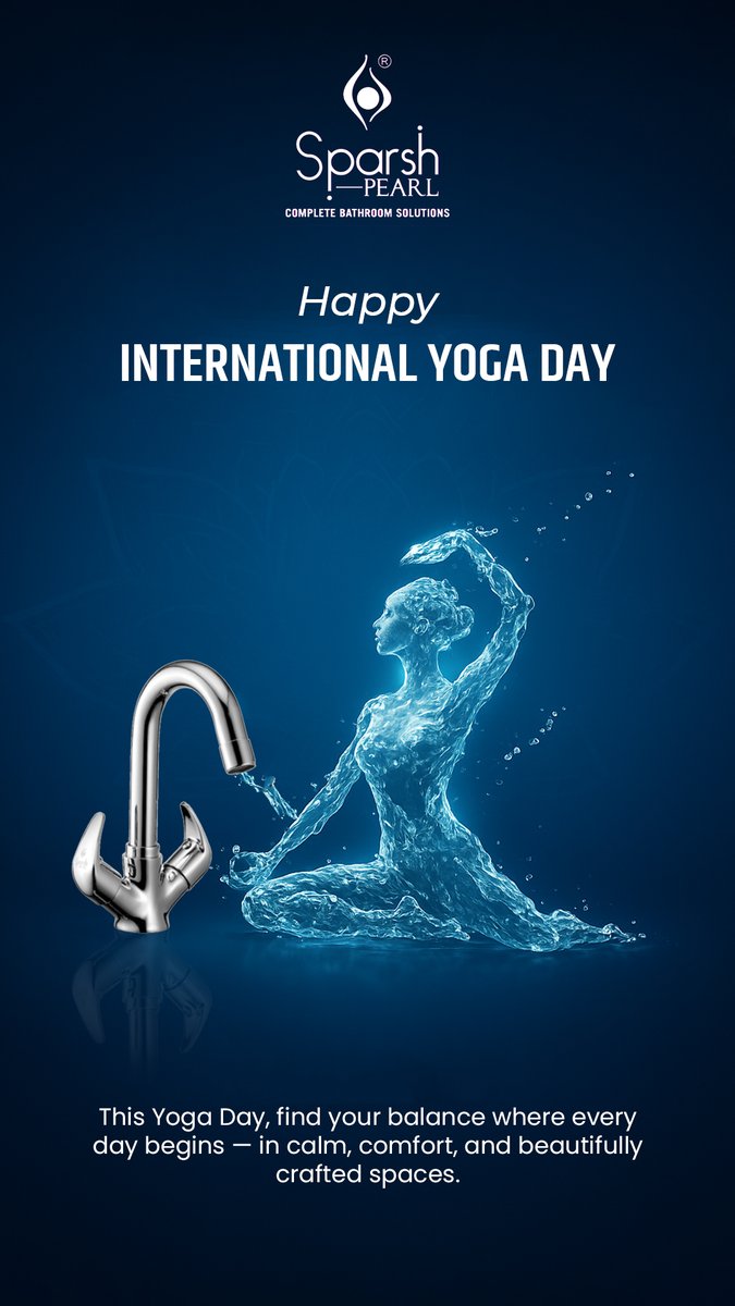 SparshPearl_Int's tweet image. Balance Within. Beauty Around.
This International Yoga Day, let’s embrace the harmony of mind, body, and soul — just as we at Sparsh Pearl strive to bring balance and beauty to every space we touch.
#YogaDay2025 #YogaDay #Yoga #YogaForOneEarthOneHealth #YogandhraWorldRecord