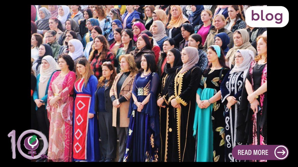 FiLiA_charity's tweet image. Rahila @RahilaG has written several times about #Kurdish Women’s struggle in #Rojava for the FiLiA blog, most recently for #IWD2024 in KURDISH WOMEN LEAD THE REVOLUTION.

🔗 filia.org.uk/latest-news/20…

#RiseUp4Rojava #rojavarevolution #WomensRevolution