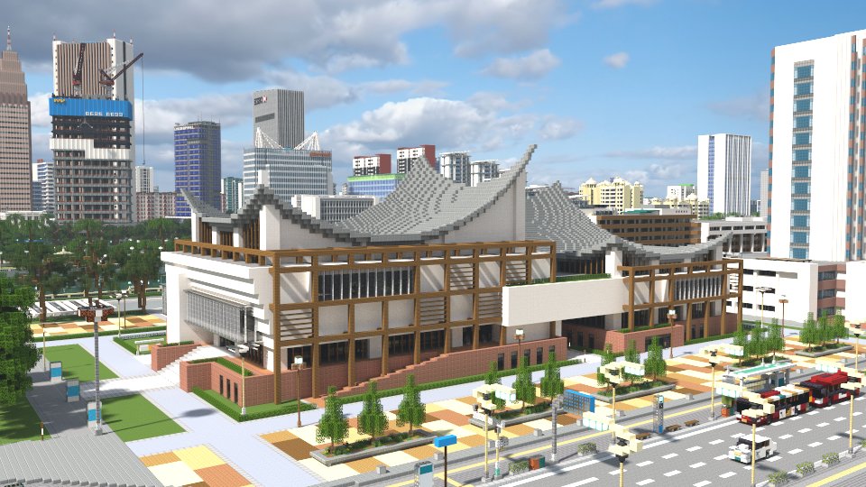 【minecraft】柒北市博物馆
#minecraft #minecraftbuilds 
#GNwork