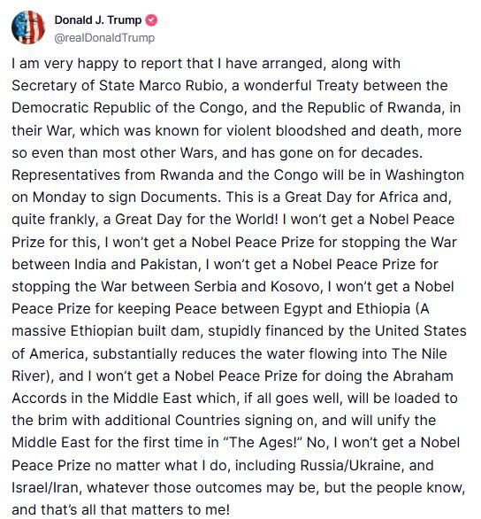 imRV7's tweet image. Never in history has someone campaigned for Nobel Peace Price. I don't know how someone who has a stature of @POTUS can do this. Is it a desperate move to be remembered after doing all the mess? I'm not pretty much sure about his nomination about the Nobel Prize, but surely he…