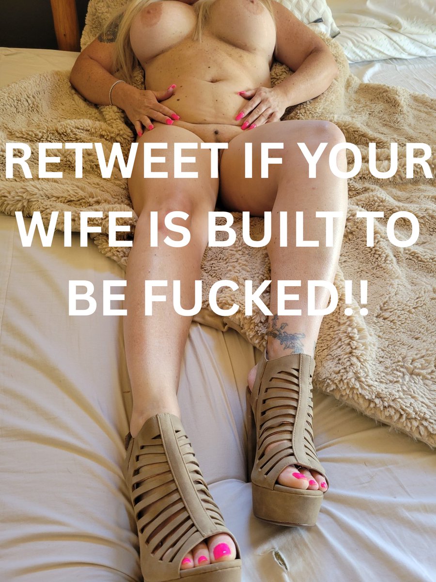 Hungrynaughty's tweet photo. Hotwife thread 🤤💫

RETWEET if your wife is built to get fucked 😍🥵

Ladies show us your full frontal nudes challenge 😏😉👇

@hotttcawife https://t.co/DJcTRIQbBo