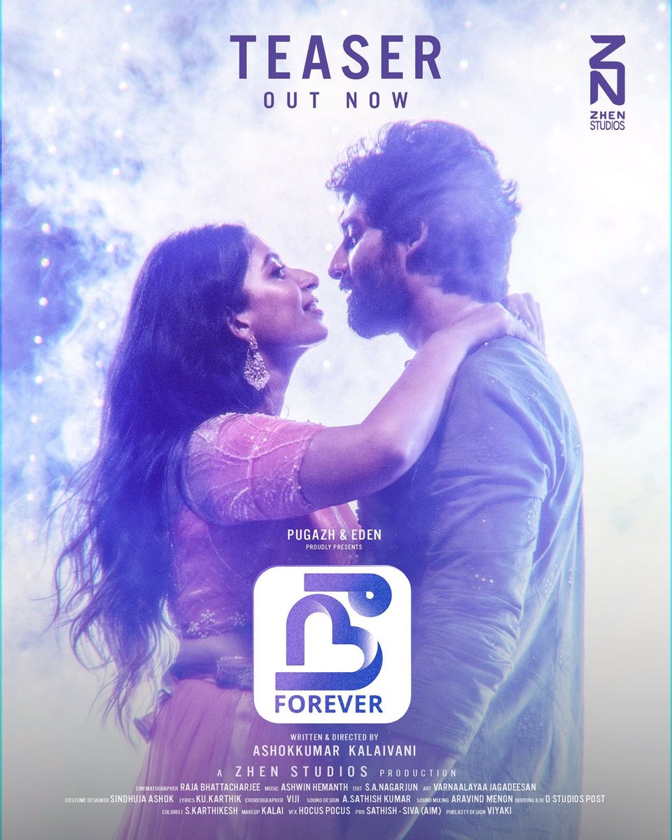 Team AIM (@teamaimpr) on Twitter photo NEE FOREVER - Teaser out now
Experience The First South Indian DatingApp film #NeeForever with wholesome NewGen experience.
Link: youtu.be/8yjQ-9rwa4I
Produced by <a href="/zhenstudiosoffl/">ZHEN Studios</a> <a href="/pugazoffl/">Pugazh</a> @edenoffl
Written & Directed by <a href="/mynameis_Ash97/">Ashok kumar</a>
<a href="/actor_Sudharsan/">Sudharsan Govind</a> <a href="/SnehaSakthi_/">Sneha Sakthi</a> NEE FOREVER - Teaser out now
Experience The First South Indian DatingApp film #NeeForever with wholesome NewGen experience.
Link: youtu.be/8yjQ-9rwa4I
Produced by <a href="/zhenstudiosoffl/">ZHEN Studios</a> <a href="/pugazoffl/">Pugazh</a> @edenoffl
Written & Directed by <a href="/mynameis_Ash97/">Ashok kumar</a>
<a href="/actor_Sudharsan/">Sudharsan Govind</a> <a href="/SnehaSakthi_/">Sneha Sakthi</a>