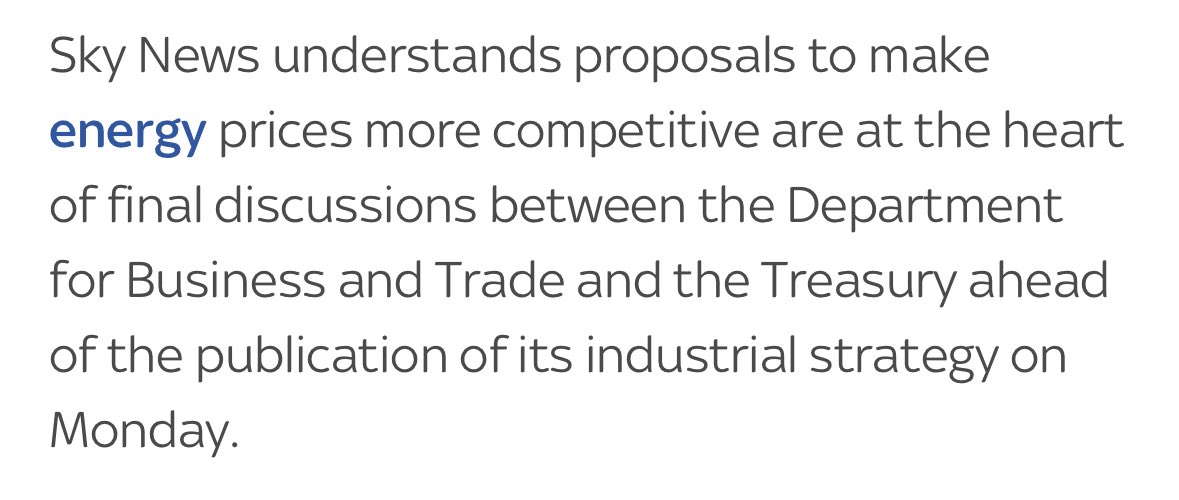 We're facing wholesale deindustrialisation in this country. Subsiding electricity prices should be the very last resort. Cutting them at source should be the first. Building more generating capacity and ending Britain's one-size-fits-all pricing system is how to do it.