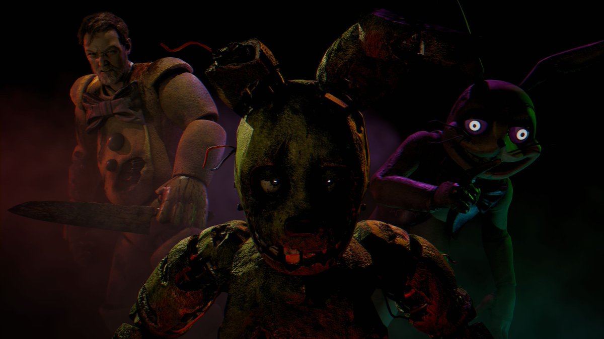 AlexExodius's tweet image. Are you the real one or my reflection?
#b3d #blender #deadbydaylight #springtrap #fivenightsatfreddys