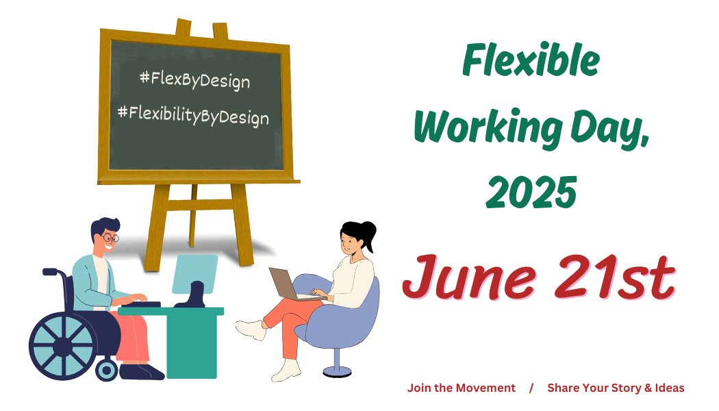 It’s #FlexibleWorkingDay 🎉
A moment to rethink how, when &amp; where work happens - #FlexibilityByDesign.
We’ve got free tools to help you join in:
 🖼️Campaign images
 🗣️Post prompts
 📜Manifesto
 📊MapMyFlex
👉flexibleworkingday.org
#FWD2025   #FutureOfWork