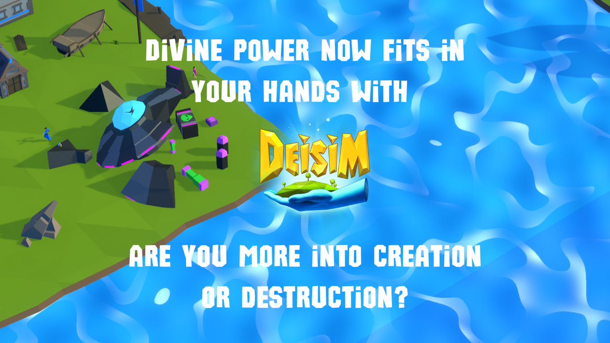 DeisimGame's tweet image. Or are you just fair?

#godgame #deisim #vr