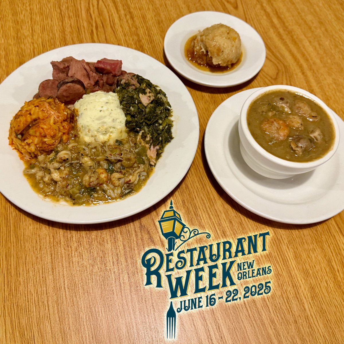 Final weekend for Restaurant Week bit.ly/rw-2025Combina… Platter with seafood gumbo and bread pudding. 🍽️ Dine-in 🇺🇸🇨🇦 Shipping <a href="/goldbelly/">Goldbelly 🚀</a> bit.ly/mthrgbly ☀️Open 7am-10pm daily 🎁Gifts INFO linktr.ee/mothersrestaur… #mothersrestaurant
