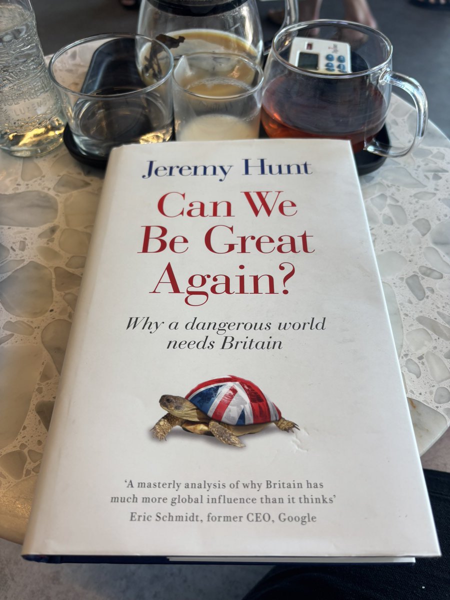 Just finished reading Can We Be Great Again? by the Rt Hon Jeremy Hunt MP — and found it both sobering and hopeful.

One reflection that stayed with me:
Escapism is pretending there are no challenges. Optimism is believing they can be overcome.
Whether you’re building a deep tech