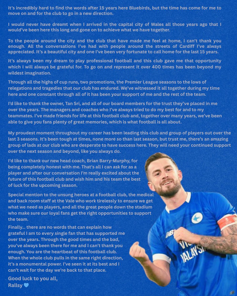 Joe_Ralls's tweet image. To all bluebirds out there.. Thank you from the bottom of my heart 💙