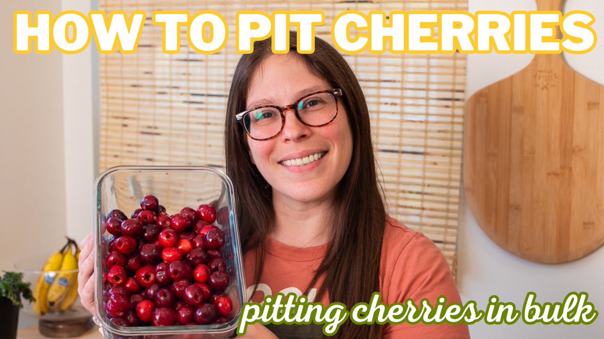 How to Pit Cherries Fast - Best Tool for Bulk Cherry Pitting youtu.be/JEEdX9iL9Mo?si… via <a href="/YouTube/">YouTube</a>