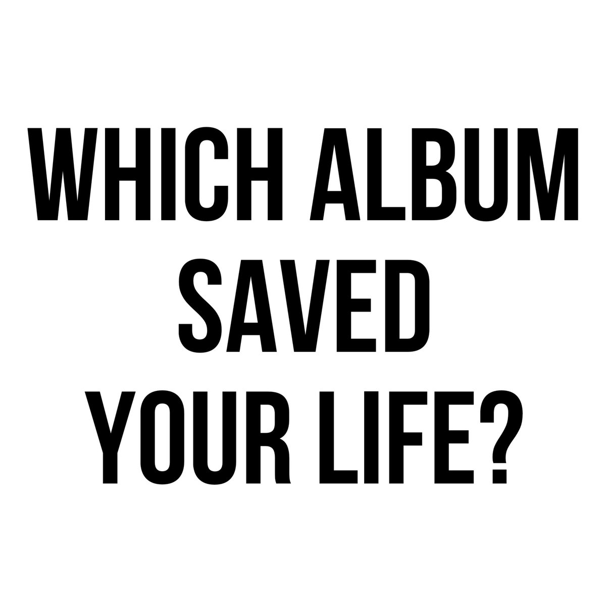 AlbumTalksHQ's tweet photo. 🚨In honor of World Music Day, which Album saved your life?? https://t.co/hhohRsqDIt