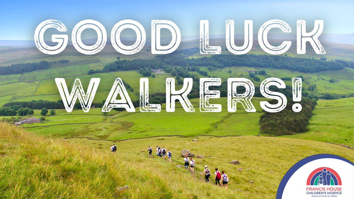 FrancisHouseCH's tweet photo. Good luck to all our supporters taking on tomorrow's Cheshire Three Peaks Challenge (sponsored by @cardinalgl)! We're looking forward to seeing you at Tegg's Nose Visitor Centre bright and early 😀 https://t.co/Qcbpm3xHHY