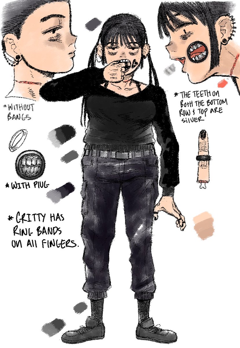 New Gritty ref sheet.