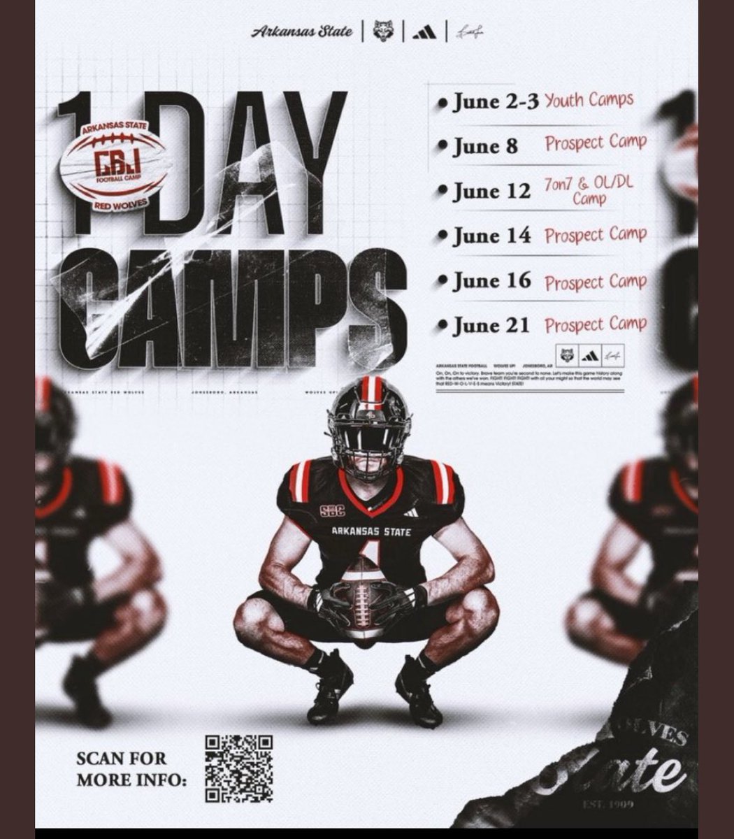 Rodricus Yancey (@yancey4_yancey) on Twitter photo I will be attending <a href="/AStateFB/">Arkansas State Football</a> camp on today! Looking forward to the experience and training! <a href="/TrevonHoward16/">Trevon Howard</a> <a href="/treykali_38125/">Trey williams</a> <a href="/SouthwindJags/">Jerome Griffin</a> <a href="/coachlester91/">Coach Earl Lester</a> <a href="/doc37305/">CoachDoc</a> <a href="/AStateFB/">Arkansas State Football</a> I will be attending <a href="/AStateFB/">Arkansas State Football</a> camp on today! Looking forward to the experience and training! <a href="/TrevonHoward16/">Trevon Howard</a> <a href="/treykali_38125/">Trey williams</a> <a href="/SouthwindJags/">Jerome Griffin</a> <a href="/coachlester91/">Coach Earl Lester</a> <a href="/doc37305/">CoachDoc</a> <a href="/AStateFB/">Arkansas State Football</a>