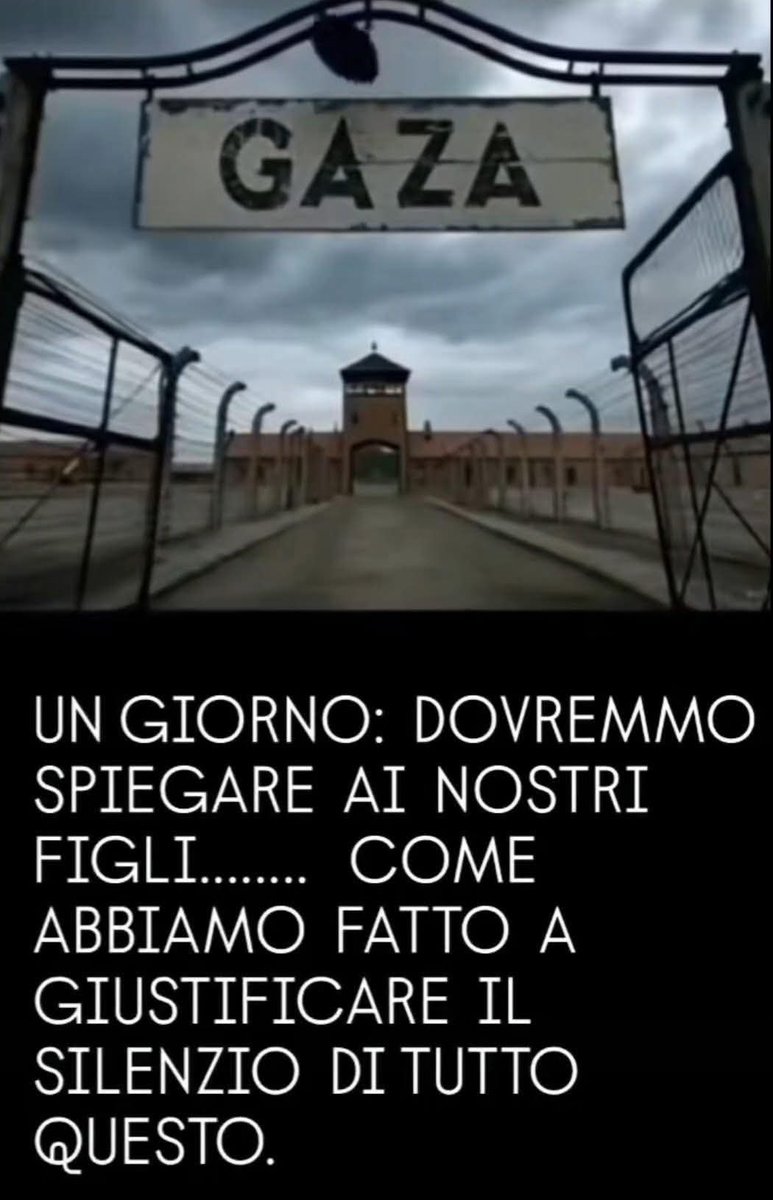 loidomemau's tweet photo. "Ai Nostri Figli"
#Gaza 
#genocidio 
#israel
#Netanyahu Hitler https://t.co/ha0sItjExB