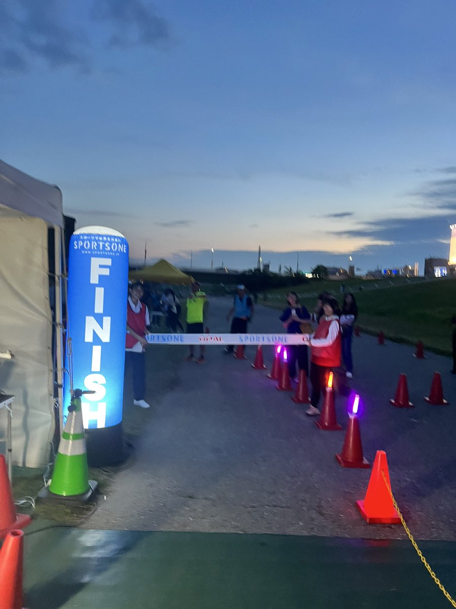10キロナイトマラソン完走🏃‍♂️
目標タイムよりだいぶ早く走れた✨