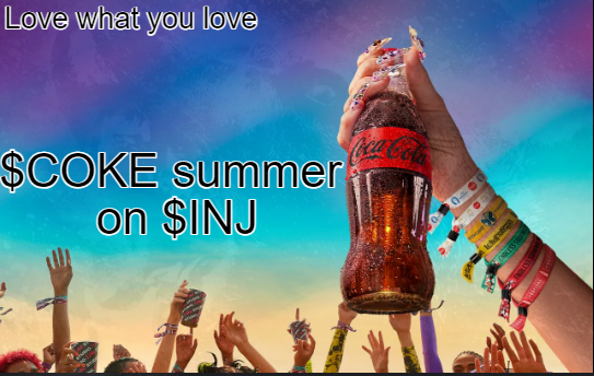 Gm Everyone! Saturday and it's Summer! Bump it! $COKE it👊