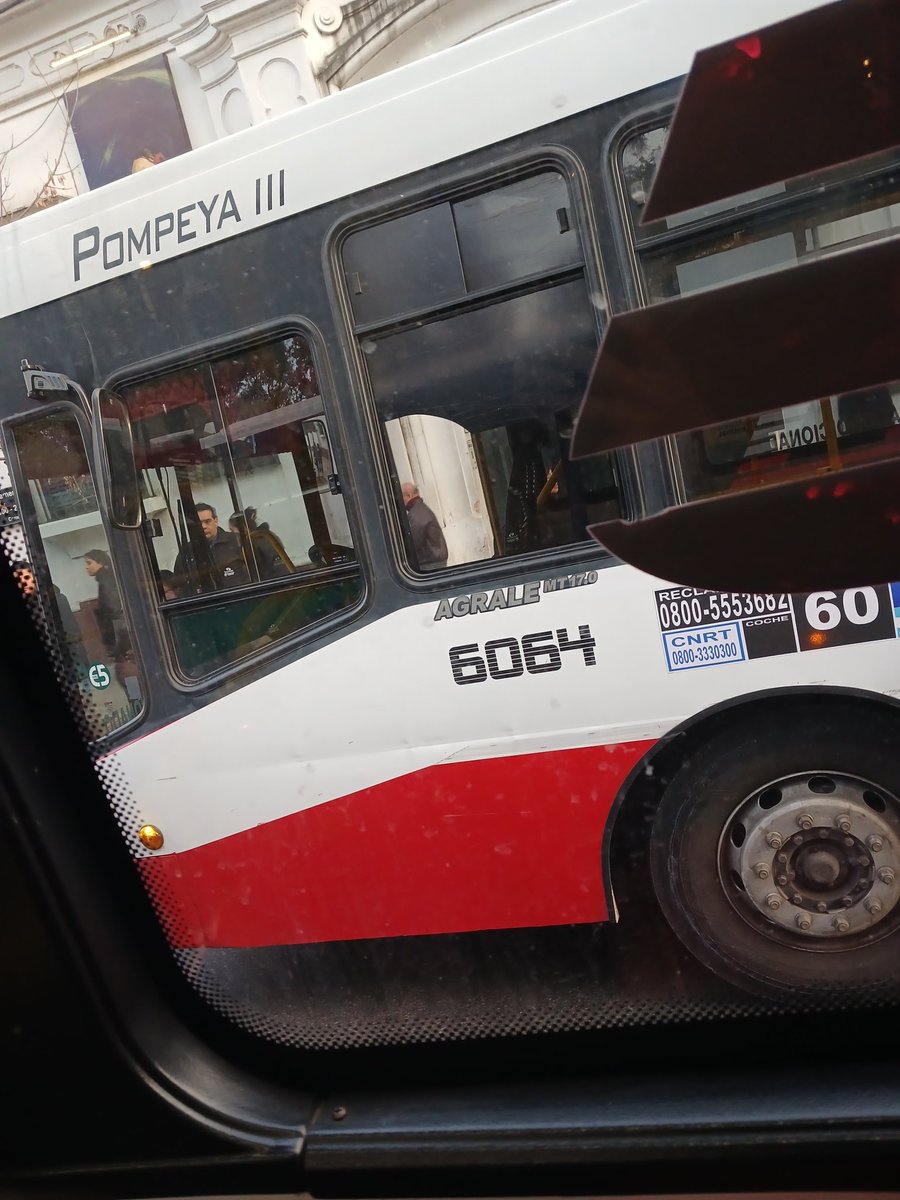 #elquedadodeldia Interno 6064 de la #linea60 en Belgrano.
.
<a href="/CiudadDeBondis/">Ciudad de Bondis</a>