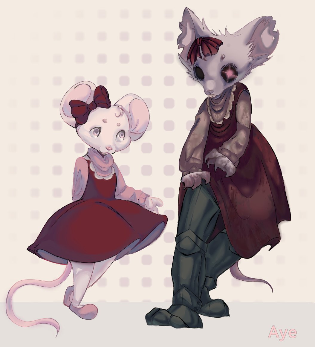 Ayeeesab's tweet image. Mousy!!#PiggyFanart #piggy #pig64