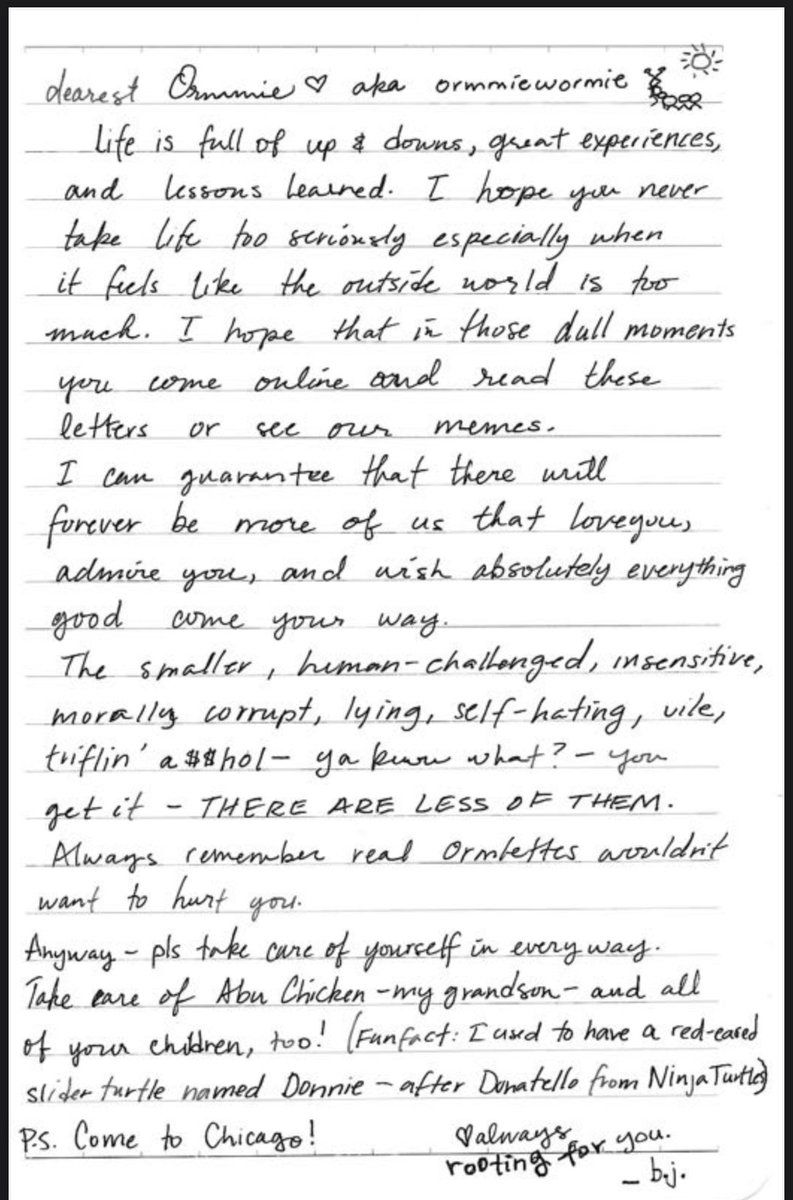 lettersfororm's tweet photo. and today, we have our second letter for n'orm our ormie. 
since the idea is to post a letter a day, we hope we can get more submissions in the coming days so we can keep this little love project going. 🥺😊🍳🤏🏻💜💜💜

#ormkornnaphat #ออมกรณ��นภัส
#lettersfororm https://t.co/SnDlaQirzB