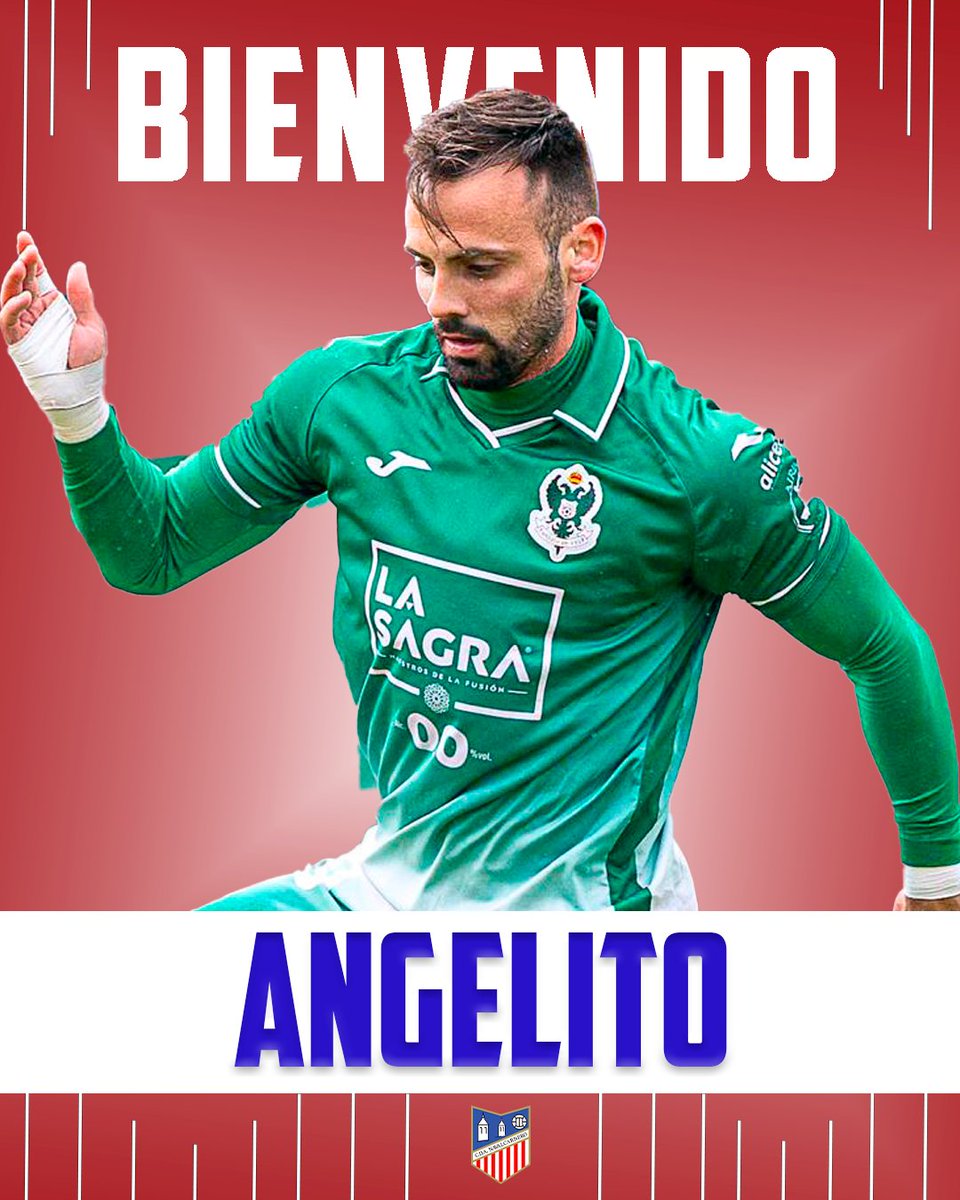 CDA Navalcarnero (@cdanavalcarnero) on Twitter photo 📝 Angelito, nueva incorporación del CDA Navalcarnero
⚽ El jugador llega procedente del <a href="/CD_Toledo/">C.D. Toledo 🦅💚⚪️</a> y vuelve a la que fue su casa en la 18/19
#AlNavalYoLeAmo ⛵ 📝 Angelito, nueva incorporación del CDA Navalcarnero
⚽ El jugador llega procedente del <a href="/CD_Toledo/">C.D. Toledo 🦅💚⚪️</a> y vuelve a la que fue su casa en la 18/19
#AlNavalYoLeAmo ⛵