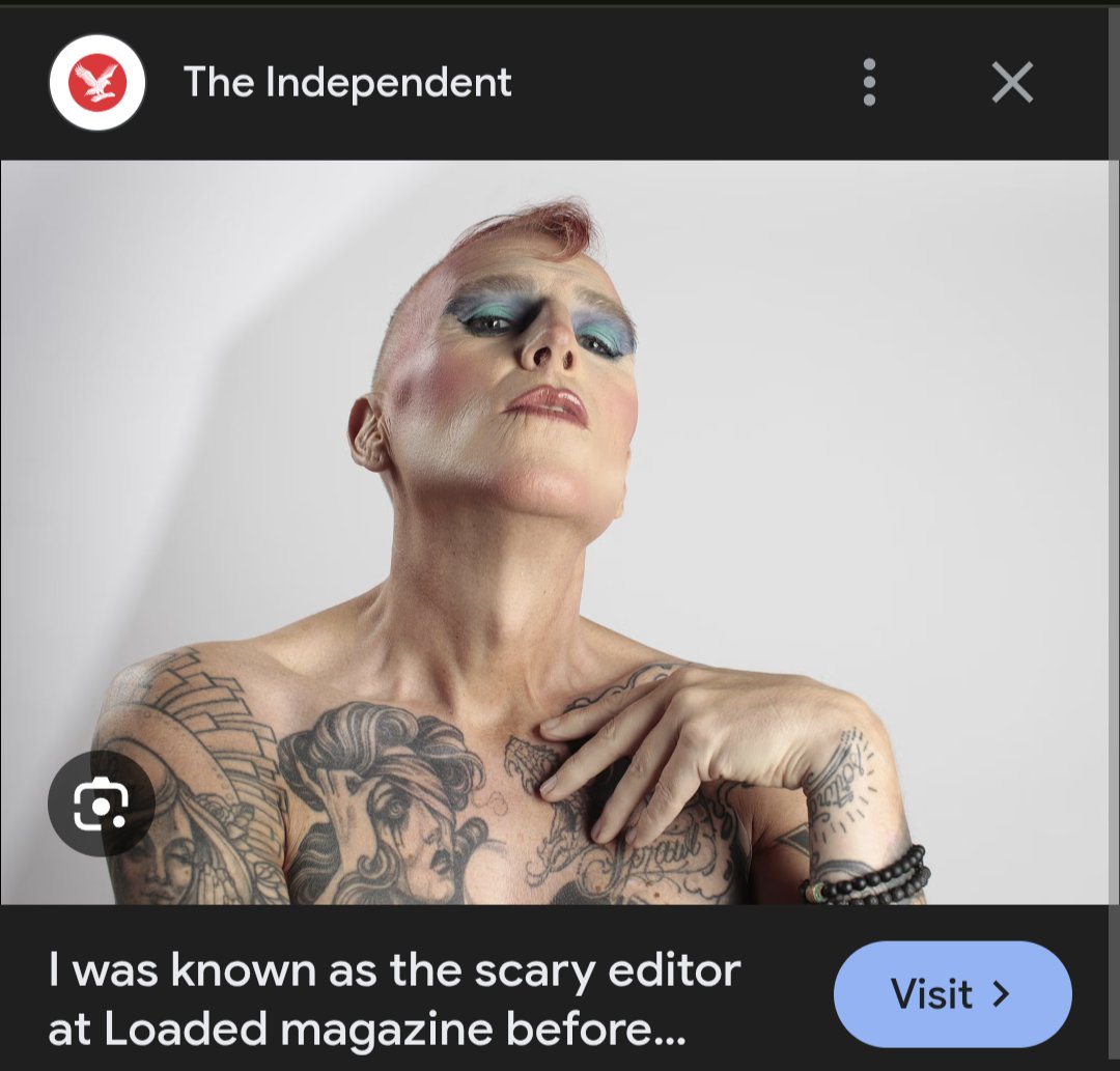 "I was a scary man". 

Mate, you are still a scary man. 

Stay out of women's spaces.