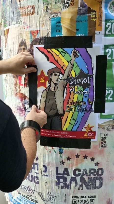 Avui seguim al Xiringo de Cornellà! 

Ens veiem a la tarda al Bingo Musical contra la LGTBfòbia!