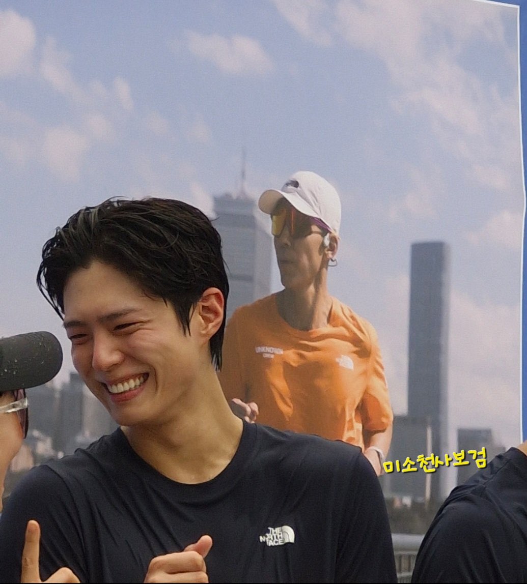 달리기 하고 저렇게 예쁠 수가 있구나