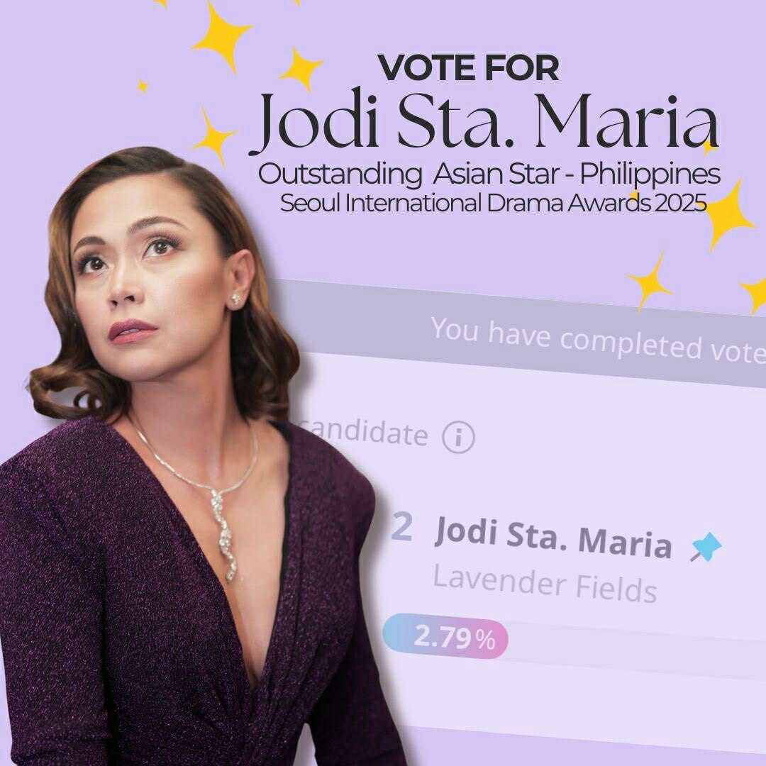 JodinaticsOFCL's tweet photo. Eyes here, JODInatics! 👀

Let's show Jodi much love and support by voting for her in the Seoul International Drama Awards 2025. 

Check photos on how to vote.

Kapit-bisig tayo sa pag-boto! ✨

#SDA2025 #JodiStaMaria https://t.co/2kL9vcRCgS