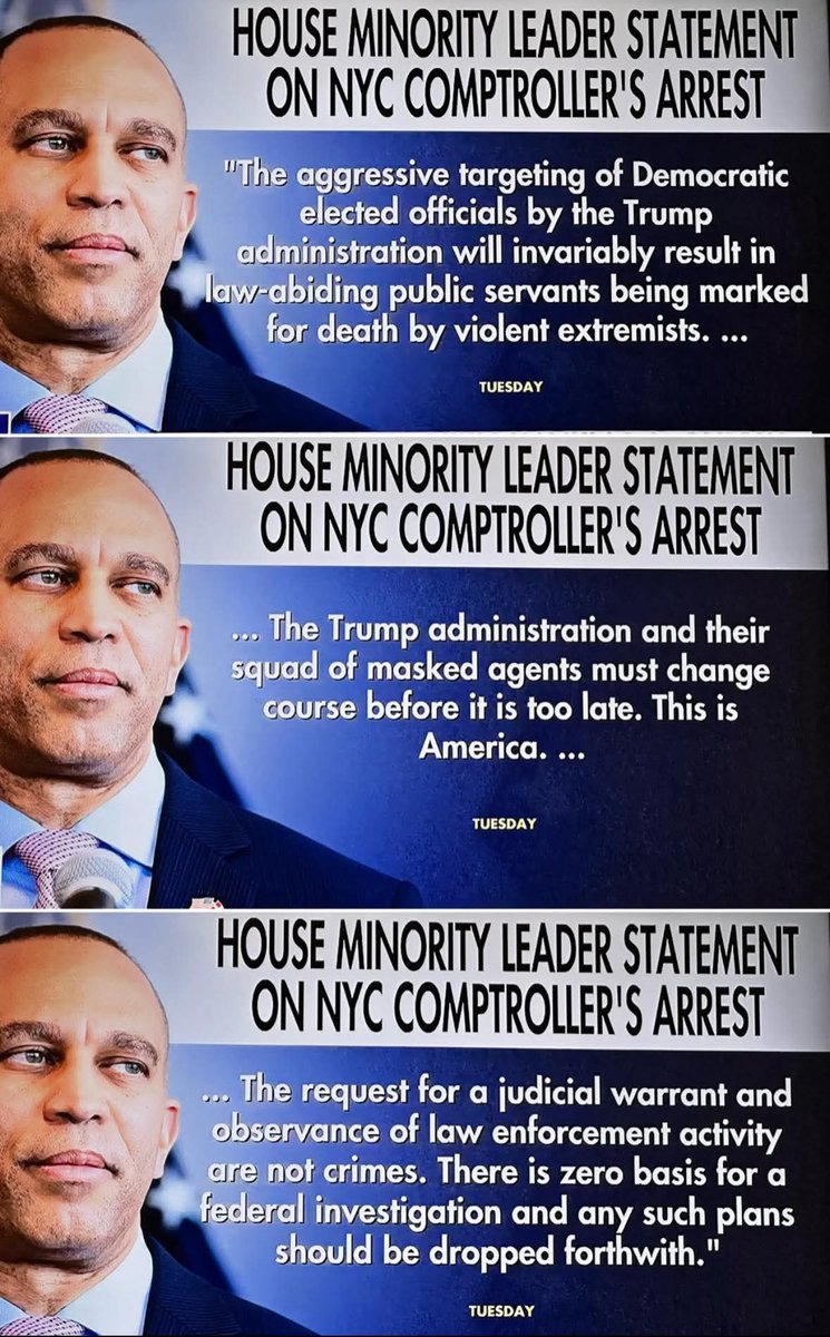 1. The Trump administration is NOT targeting Demoncratic Leaders. If you didn’t show up then you/they wouldn’t have this drama that you want so you pose for the props with the media. 
2.The marked for death public officials are being targeted by the Demoncratic Party whereas