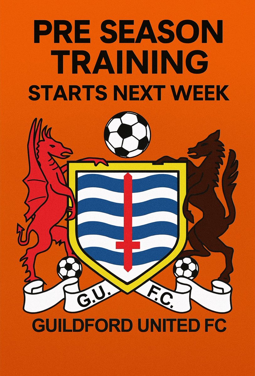 Guildford United FC (@guildfordunited) on Twitter photo Training will be every Tuesday and Thursday in Guildford, get in touch for more details
<a href="/GWALeague/">Guildford&Woking AL</a> <a href="/surreyfa/">Surrey FA</a> <a href="/UniOfSurrey/">University of Surrey</a> <a href="/Gcsr_EGX19/">Guildford College</a> Training will be every Tuesday and Thursday in Guildford, get in touch for more details
<a href="/GWALeague/">Guildford&Woking AL</a> <a href="/surreyfa/">Surrey FA</a> <a href="/UniOfSurrey/">University of Surrey</a> <a href="/Gcsr_EGX19/">Guildford College</a>