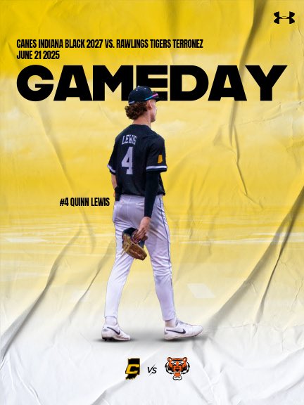 Canes Indiana 16u Black (@2027canesin) on Twitter photo Rise and grind! 🌅☀️
8am Central Time vs Rawlings Tigers to round out pool play in the <a href="/PerfectGameUSA/">Perfect Game USA</a> Midwest National Championship.
#RaiseTheBar Rise and grind! 🌅☀️
8am Central Time vs Rawlings Tigers to round out pool play in the <a href="/PerfectGameUSA/">Perfect Game USA</a> Midwest National Championship.
#RaiseTheBar