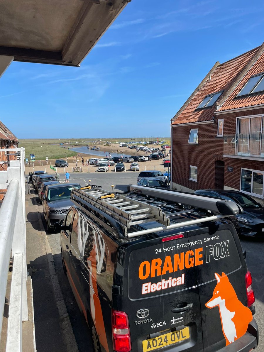 OrangeFoxEl's tweet photo. Yes, we're here to save the day! 🦸‍♀️ Call us for all your electrical needs and enjoy beautiful views as we work our magic. 

Remember, we're just a call away! 

 #EmergencyServices #callusforacallout #BlakemeyPowerRescue 🌟 https://t.co/zdovu4tz7x