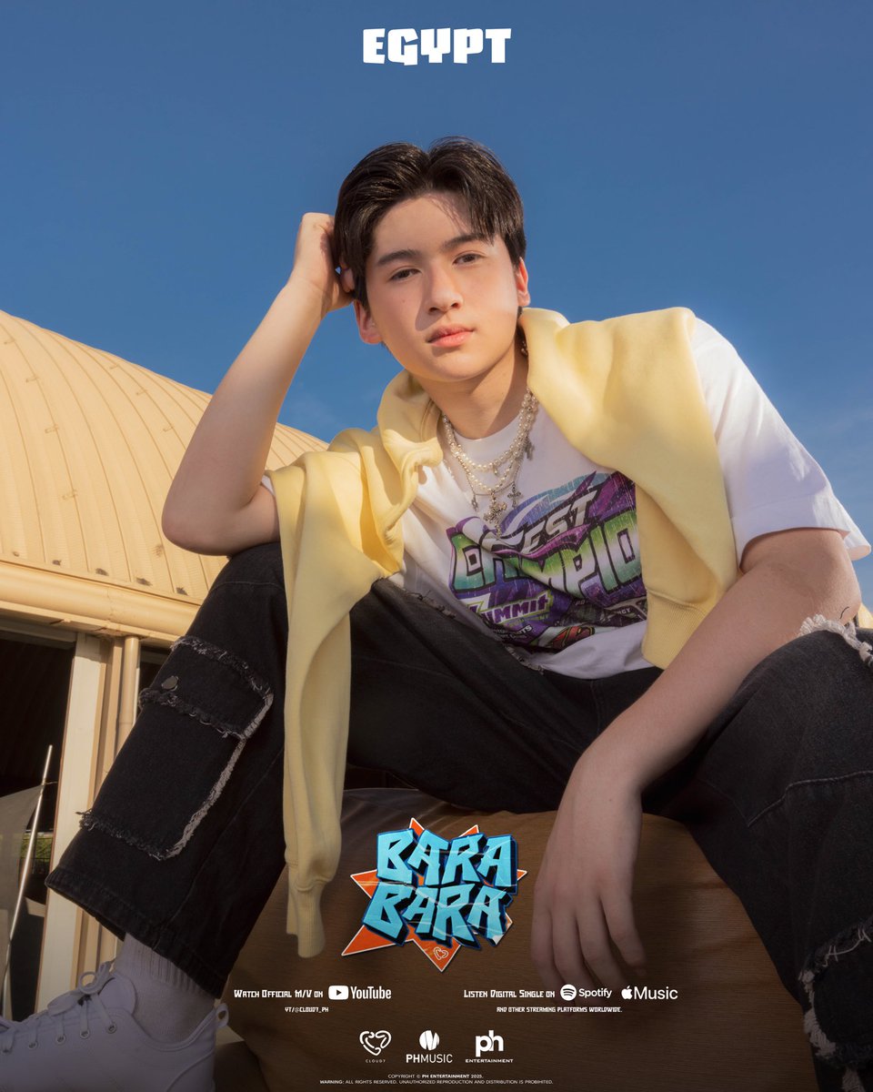 cloud7_ph's tweet image. Different league. Different rules. EGYPT runs his own game.  Angat na angat sa liga, ‘pag kakaiba. ⛹️

📺Stream official M/V 
🔗 youtu.be/bzEQtlZE41U?si…

🔈Listen on Spotify, Apple Music, and other streaming platforms worldwide

#CLOUD7_ph #BaraBara #C7_BaraBara #C7_Egypt